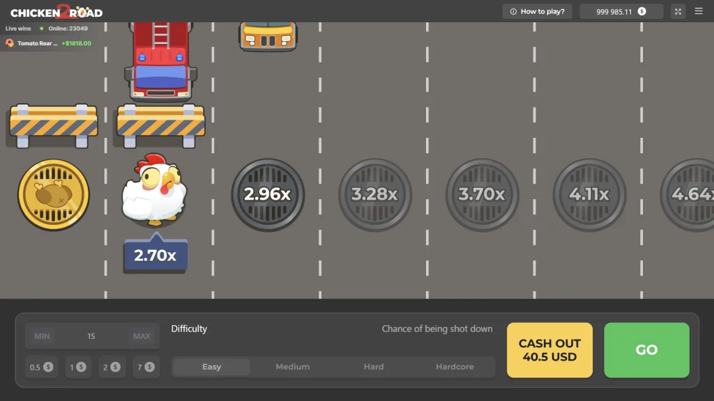 Spel Chicken Road 2